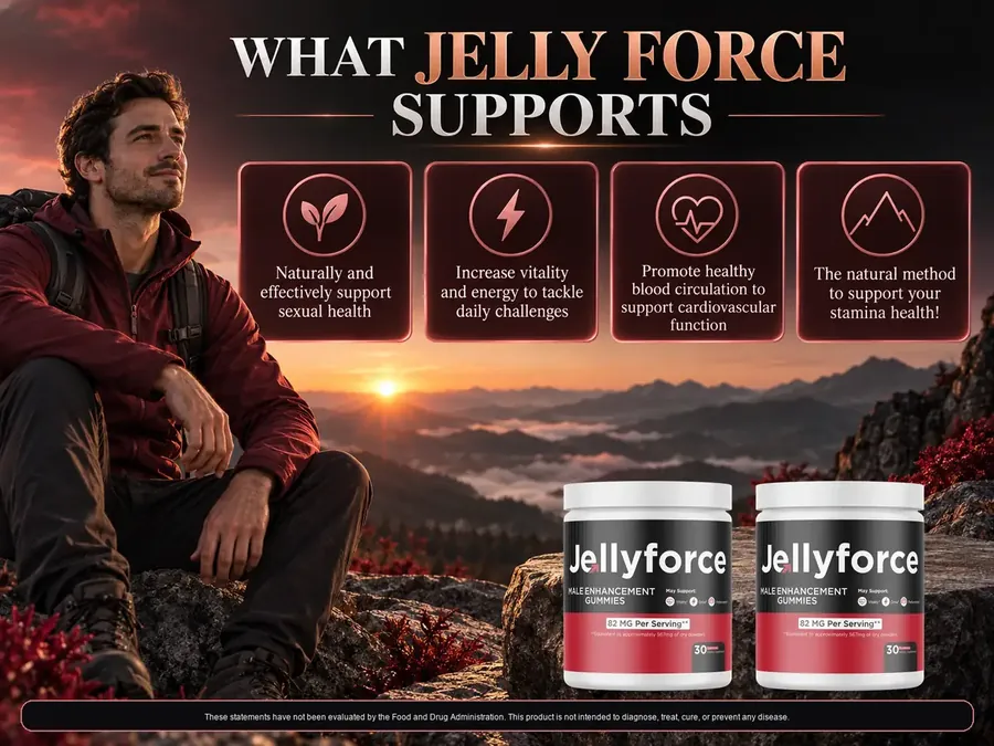 The What Jelly Force supports listing graphic