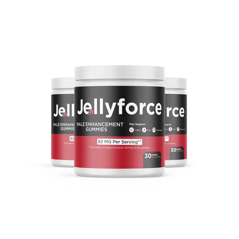 Three bottles of Jelly Force